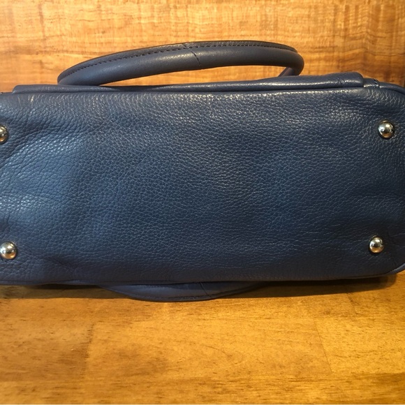 Tignanello Indigo Leather Satchel/Tote - Picture 7 of 7